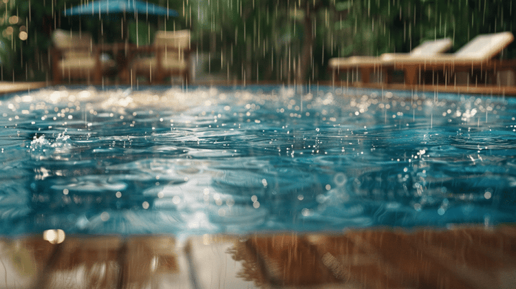 Rain, grey skies, and unstable water: how to keep your pool or spa in good shape despite the weather
