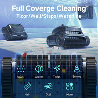 Chargez l'image dans la visionneuse de la galerie, WYBOT S2 - Robot nettoyeur de piscine sans fil