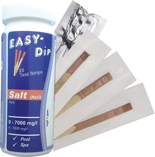 Easy-dip - Bandelettes de test pour le sel