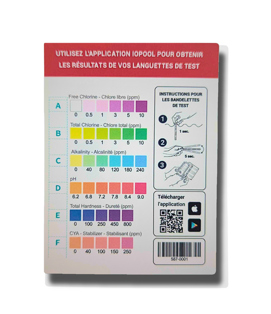 Pool & Spa Test Strips 3 to 6-in-1