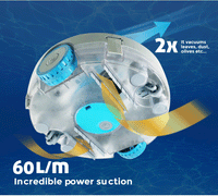 Load image into Gallery viewer, Rechargeable cordless swimming pool robot cleaner for Aboveground Pools - 15 to 40 m³ - Aquajack 600 - Accessories - iopool