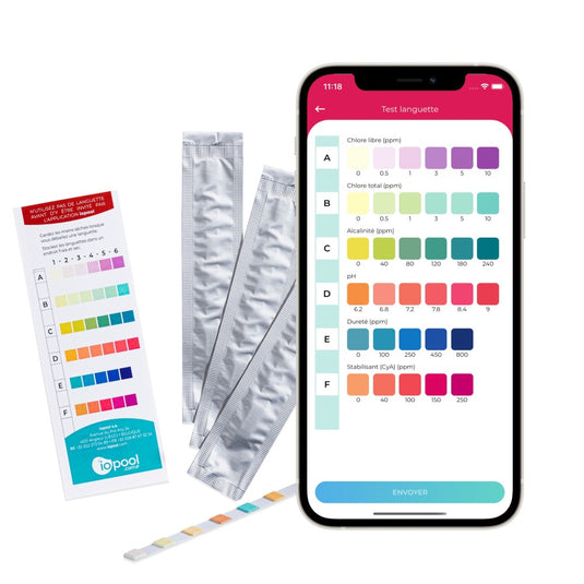 Test strips x3 iopool iopool