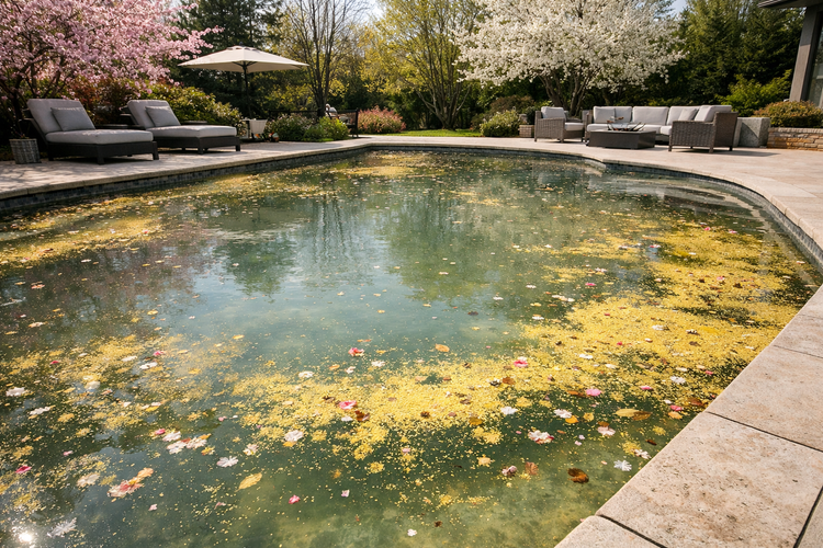 Pollen, Flowers, Seeds: How to Avoid Cloudy Water in Spring