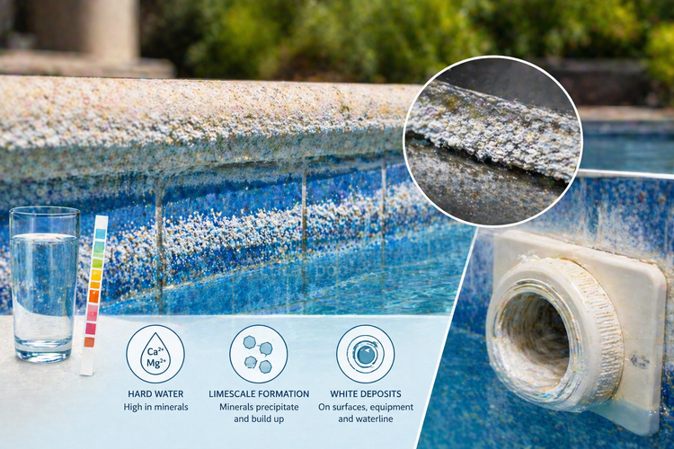 Limescale, Hardness, and White Deposits: Understand Before You Treat iopool