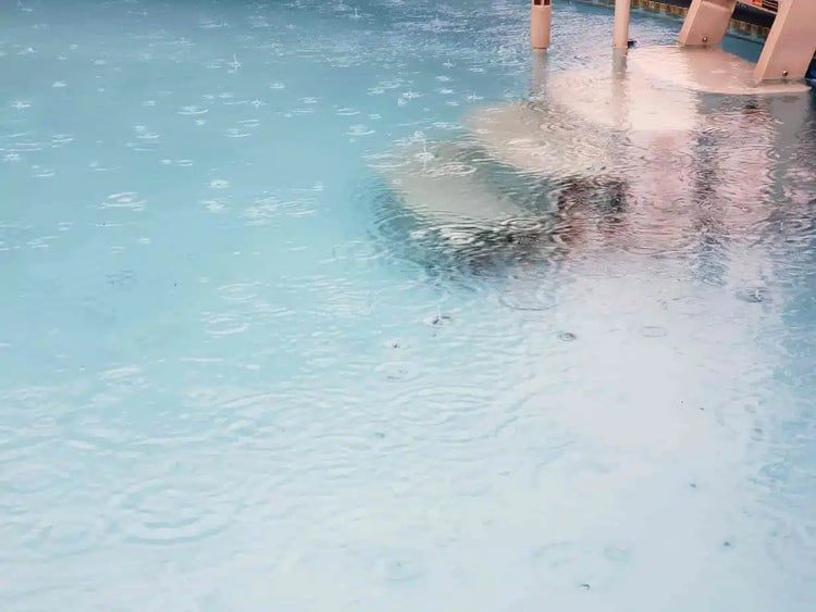 Bad Weather Pool Protecting your pool or spa during rainy weather: what to do when stor ...