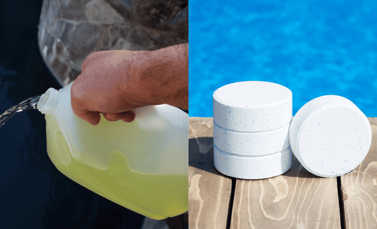 Liquid Chlorine VS Tablet Chlorine