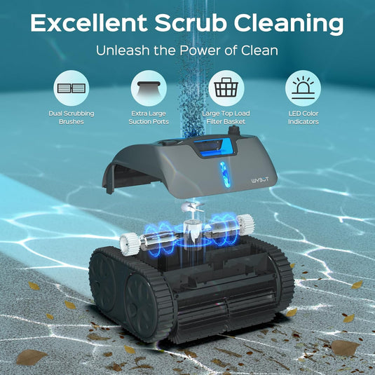 WYBOT C1 Max – Kabelloser Poolreinigungsroboter