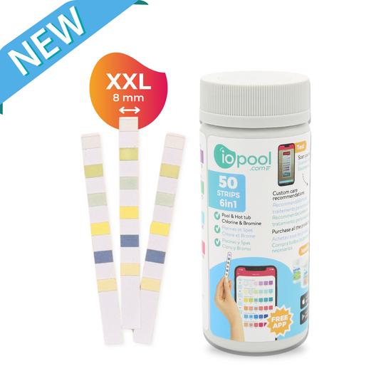 iopool 6-in-1 teststrips x50