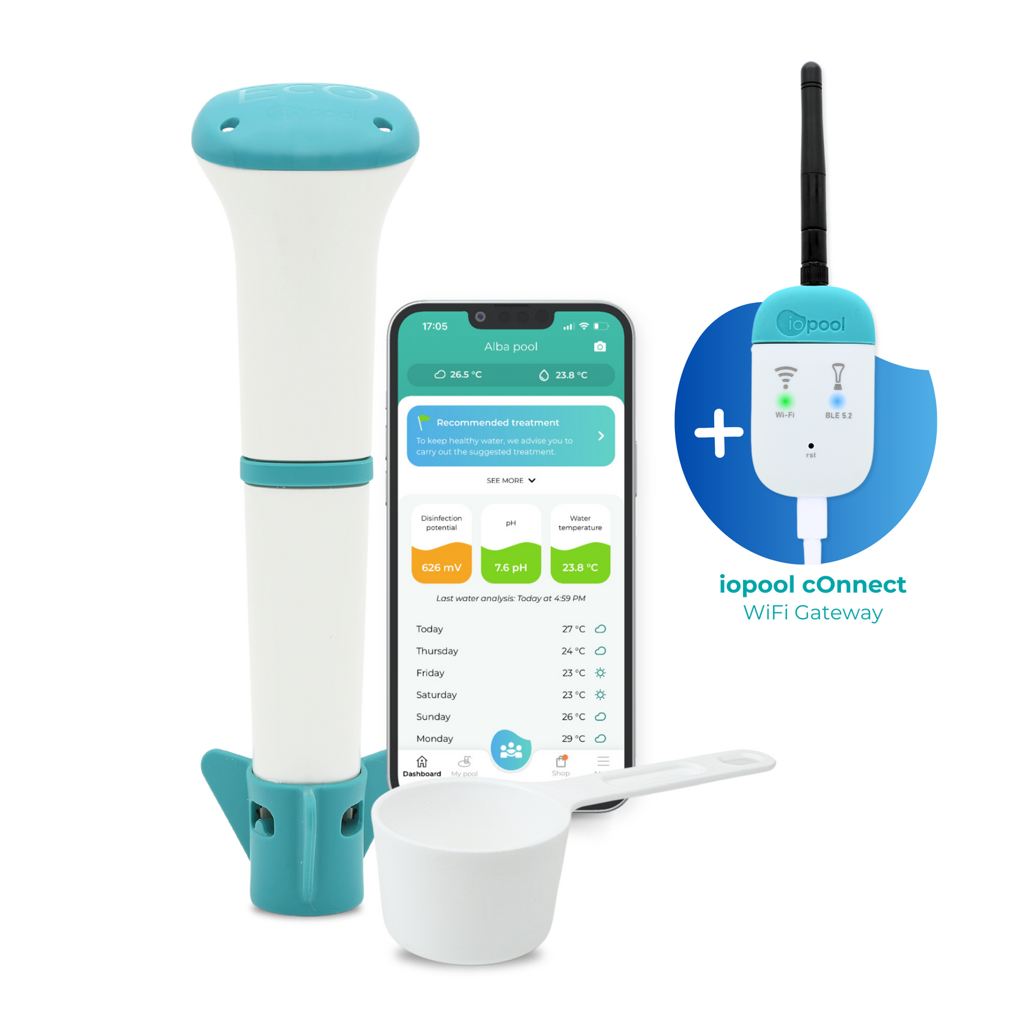 Pool Smartwater Monitor The 6 Best Smart Water Monitors - 2022 edition – iopool