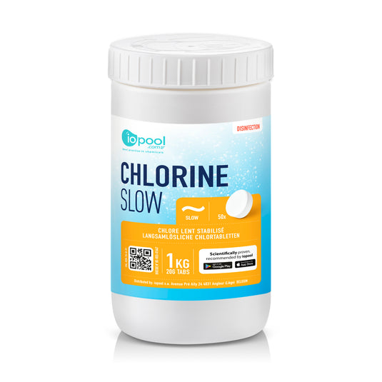 Slow Chlorine - 1kg - 20g tablets