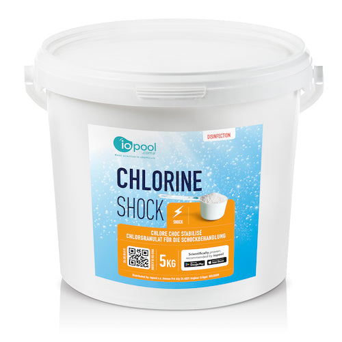 Chlore choc piscine AXTON, granulé 5 kg