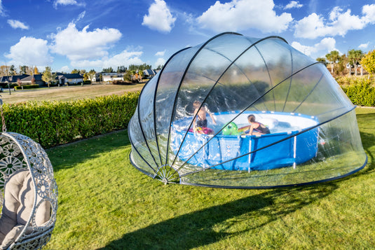 Splash StarMatrix - Dôme pour piscine hors-sol et chauffage de piscine