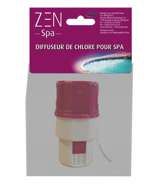 Chlorine and Bromine diffuser for spas and hot tubs - Zen Spa